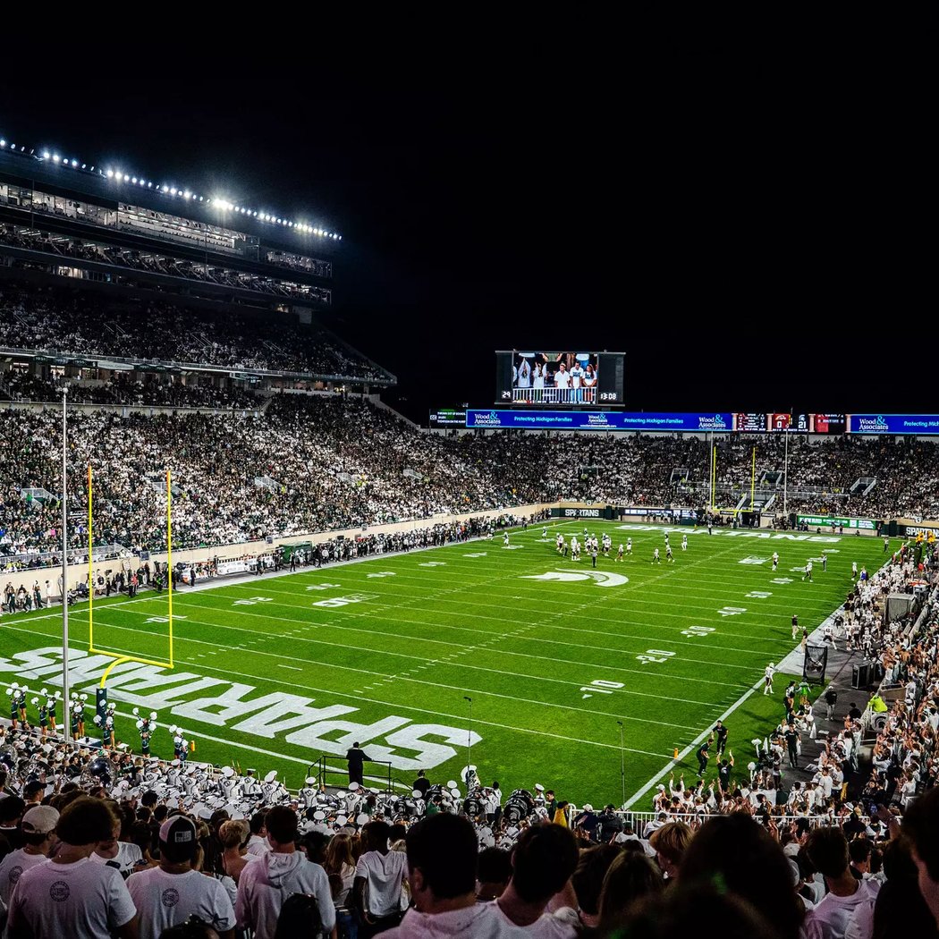 Michigan State Spartans vs. Eastern Michigan Eagles 1